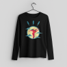 Hummingbird printed sweater